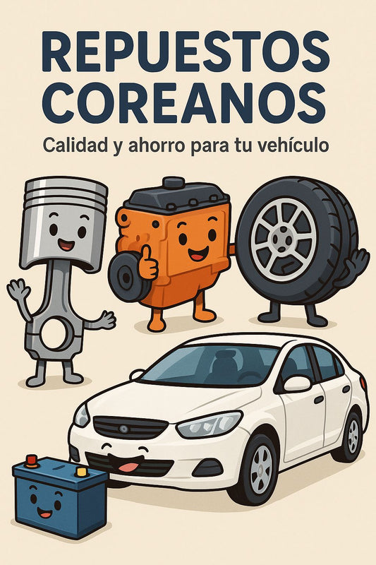 ¿Por qué elegir repuestos coreanos? Calidad y ahorro para tu vehículo